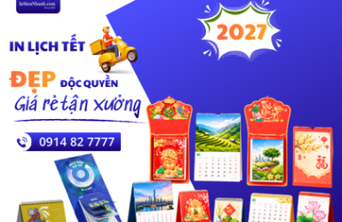 Xưởng In Lịch Tết 2027 Giá Rẻ – In Lịch Tết Theo Yêu Cầu, Thiết Kế Độc Quyền