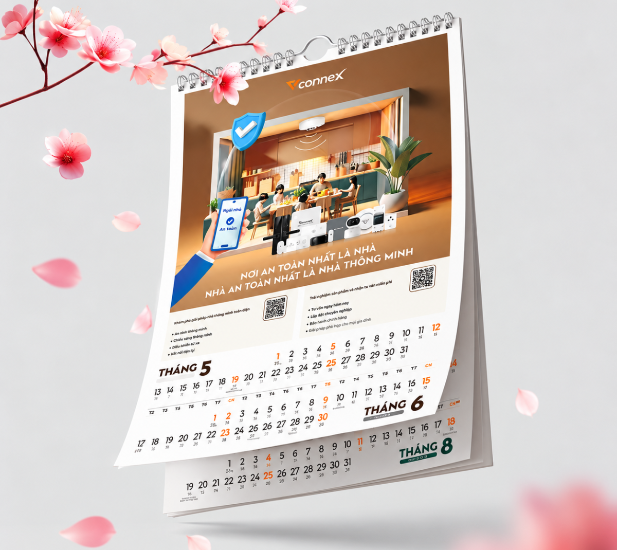 In lịch tết treo tường 2027