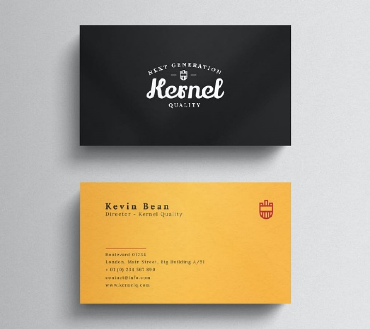 Mẫu Name Card Giám Đốc - 01