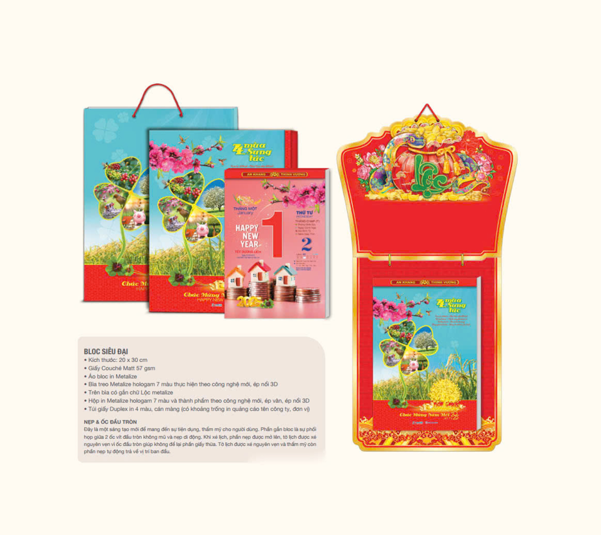 Lịch 4 Mùa Sung Túc