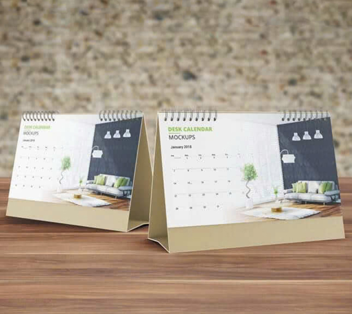 Lịch Để Bàn Mẫu 07