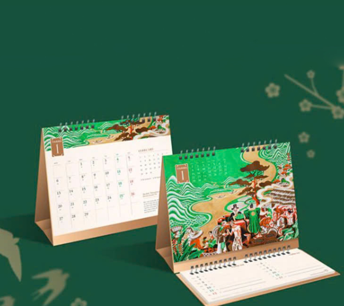 Lịch Để Bàn Mẫu 01