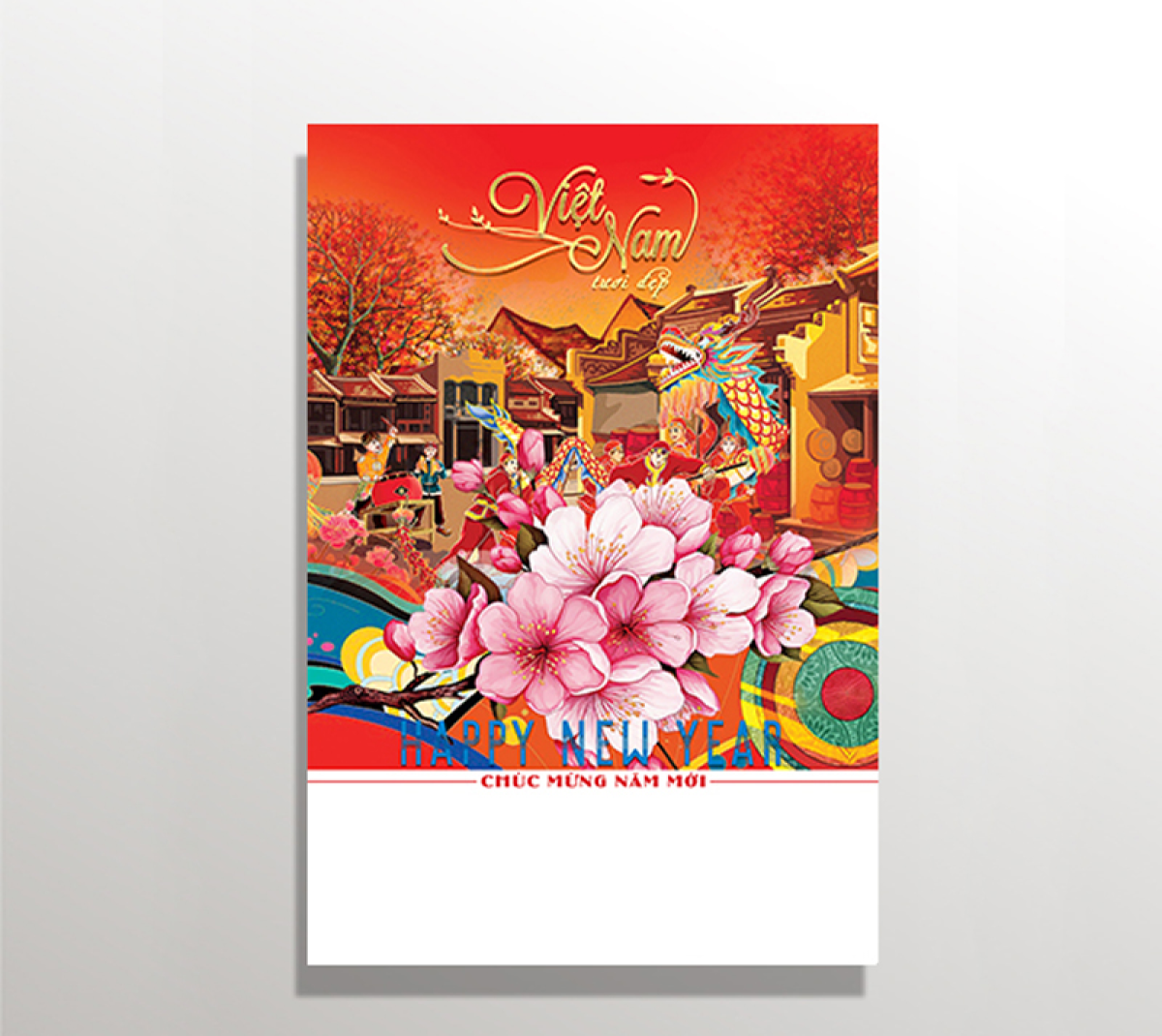Lịch Việt Nam Ngàn Dặm Gấm Hoa