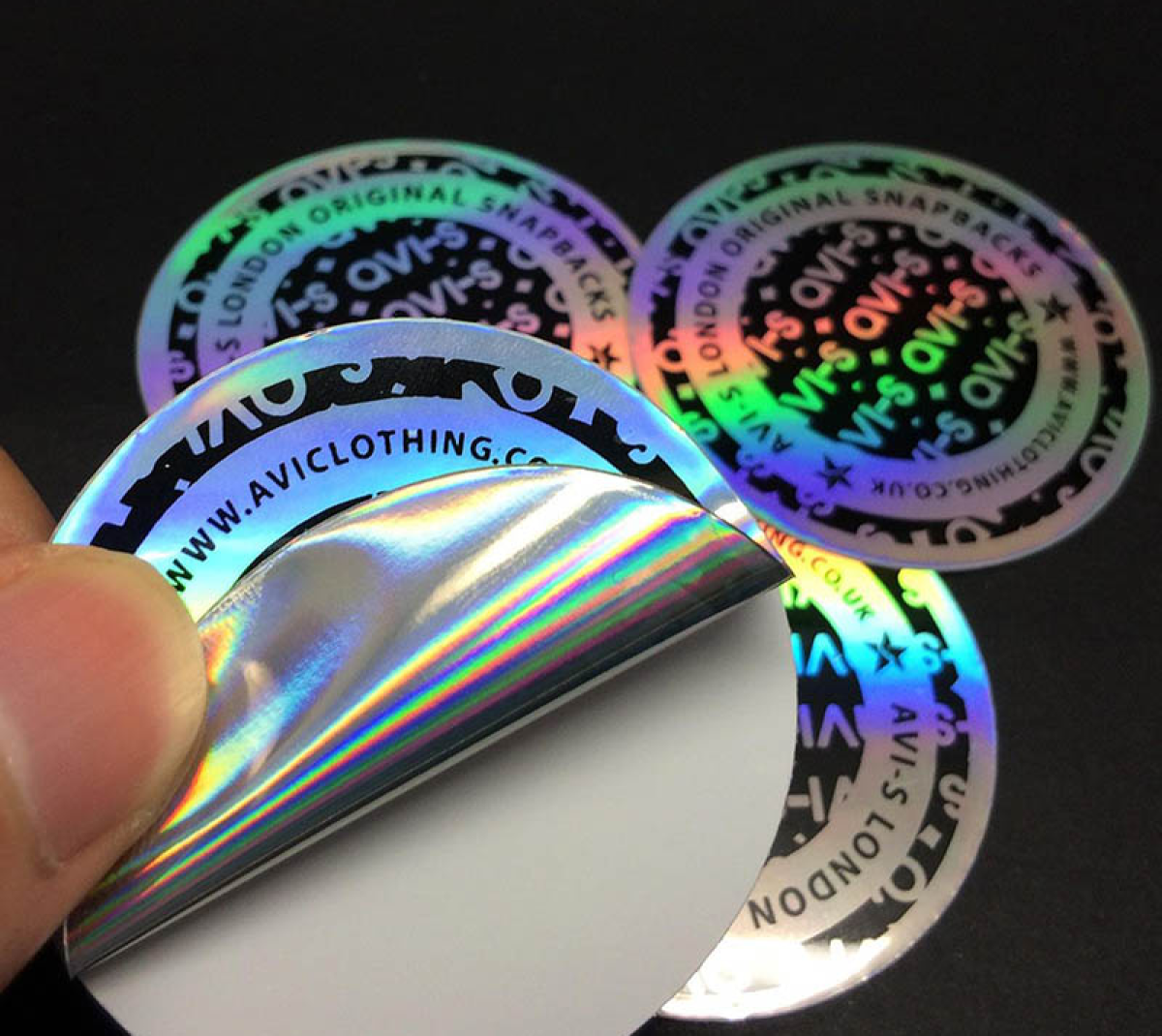 Mẫu Nhãn Decal 7 Màu