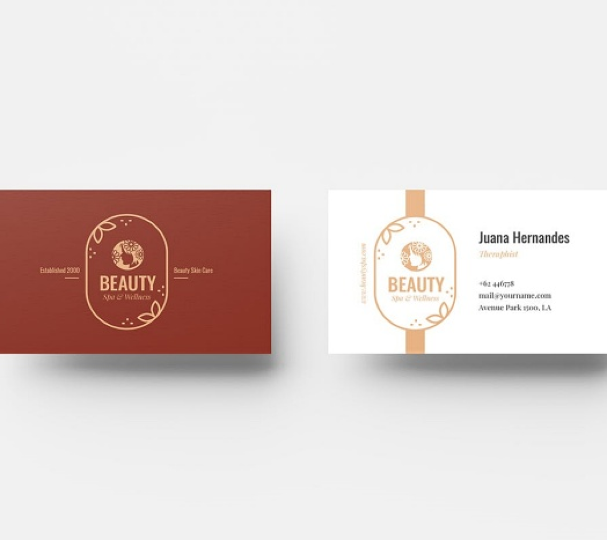 Mẫu Name Card Ngành Spa-01