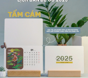 Lịch Để Bàn Mẫu 12