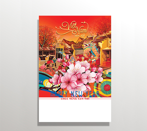 Lịch Việt Nam Ngàn Dặm Gấm Hoa